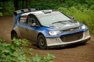 Pat Moro / Ole Holter Chevy Sonic LS on SS5, Steamboat II.