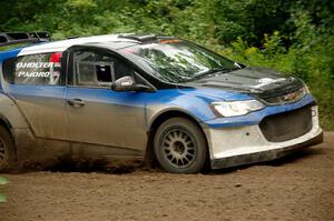 Pat Moro / Ole Holter Chevy Sonic LS on SS5, Steamboat II.