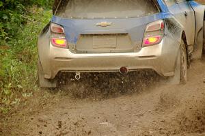 Pat Moro / Ole Holter Chevy Sonic LS on SS5, Steamboat II.