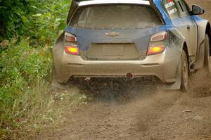 Pat Moro / Ole Holter Chevy Sonic LS on SS5, Steamboat II.