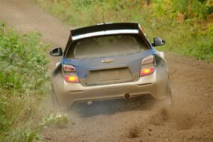 Pat Moro / Ole Holter Chevy Sonic LS on SS5, Steamboat II.