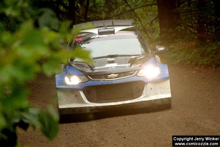 Pat Moro / Ole Holter Chevy Sonic LS on SS5, Steamboat II.