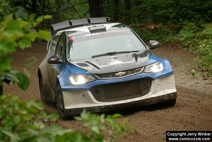 Pat Moro / Ole Holter Chevy Sonic LS on SS5, Steamboat II.