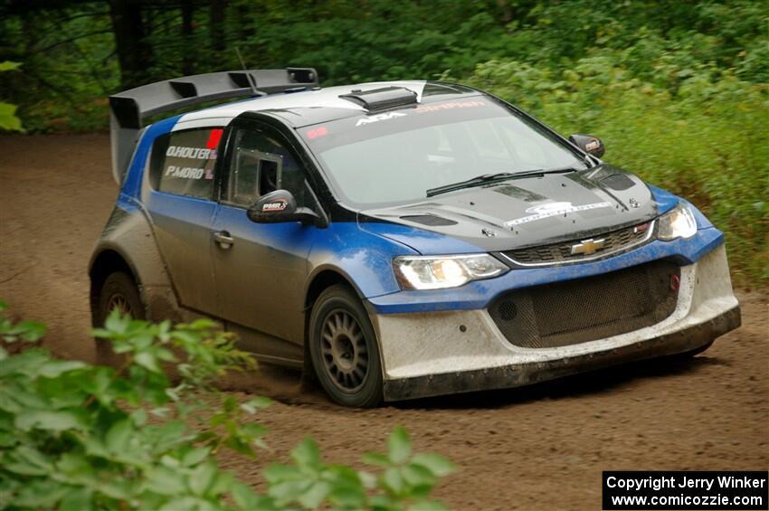 Pat Moro / Ole Holter Chevy Sonic LS on SS5, Steamboat II.