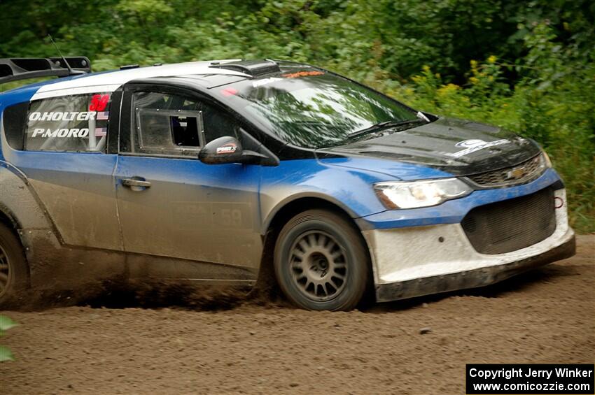 Pat Moro / Ole Holter Chevy Sonic LS on SS5, Steamboat II.