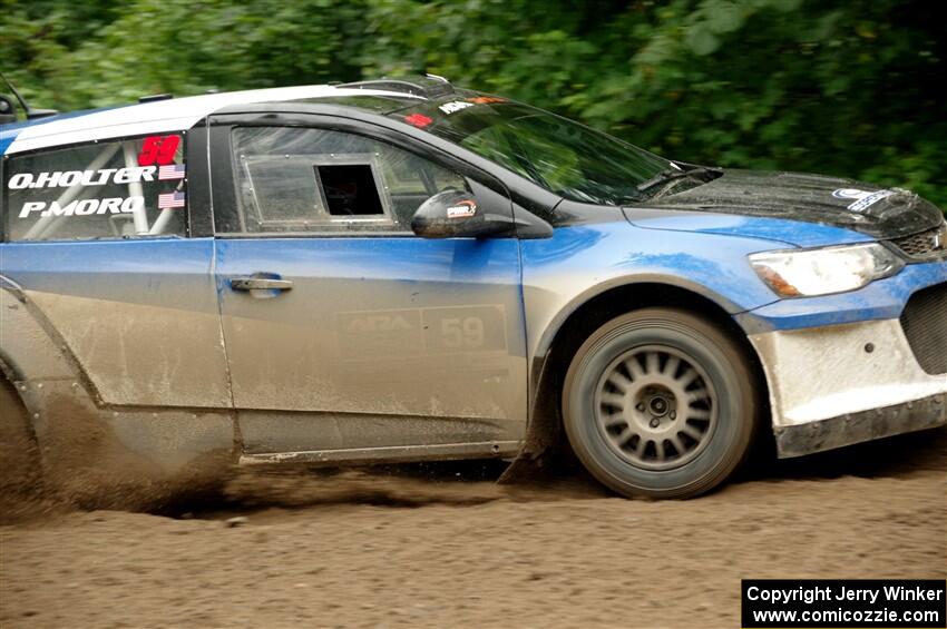 Pat Moro / Ole Holter Chevy Sonic LS on SS5, Steamboat II.