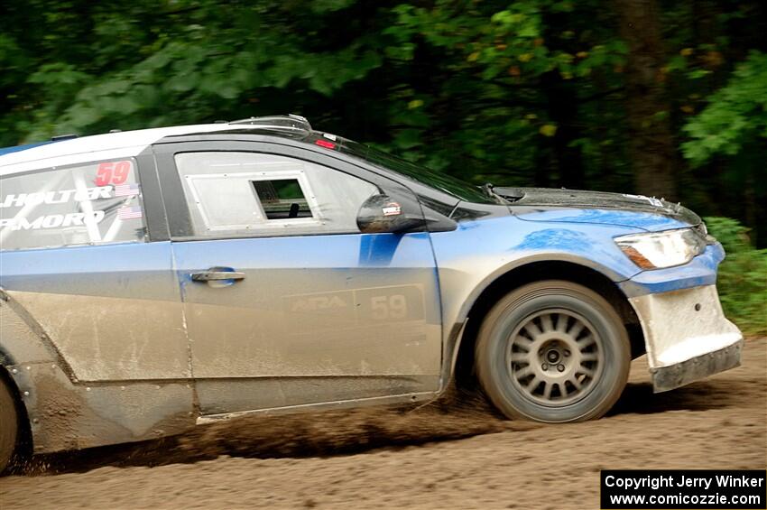 Pat Moro / Ole Holter Chevy Sonic LS on SS5, Steamboat II.