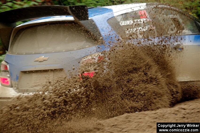 Pat Moro / Ole Holter Chevy Sonic LS on SS5, Steamboat II.