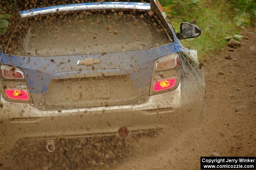 Pat Moro / Ole Holter Chevy Sonic LS on SS5, Steamboat II.