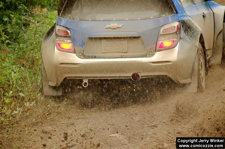 Pat Moro / Ole Holter Chevy Sonic LS on SS5, Steamboat II.