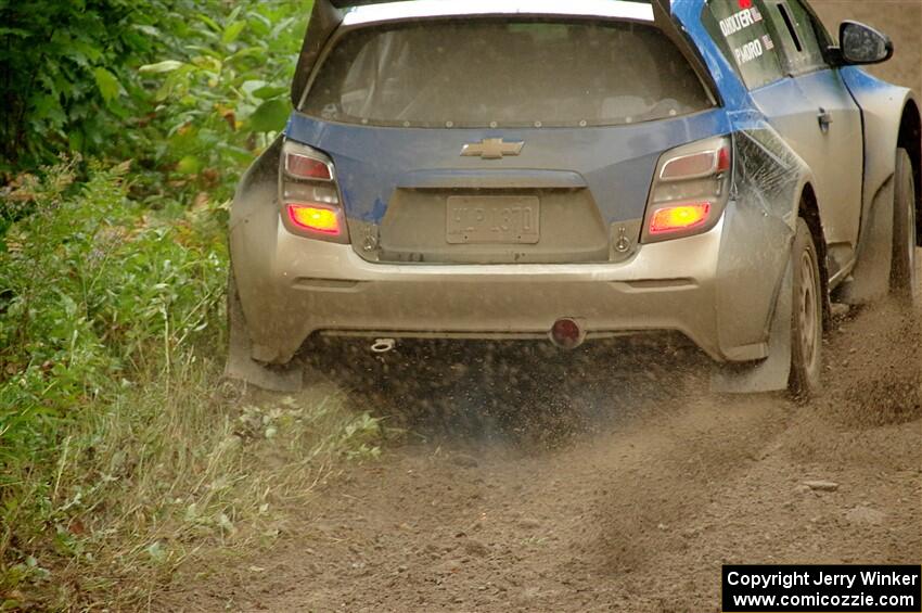 Pat Moro / Ole Holter Chevy Sonic LS on SS5, Steamboat II.