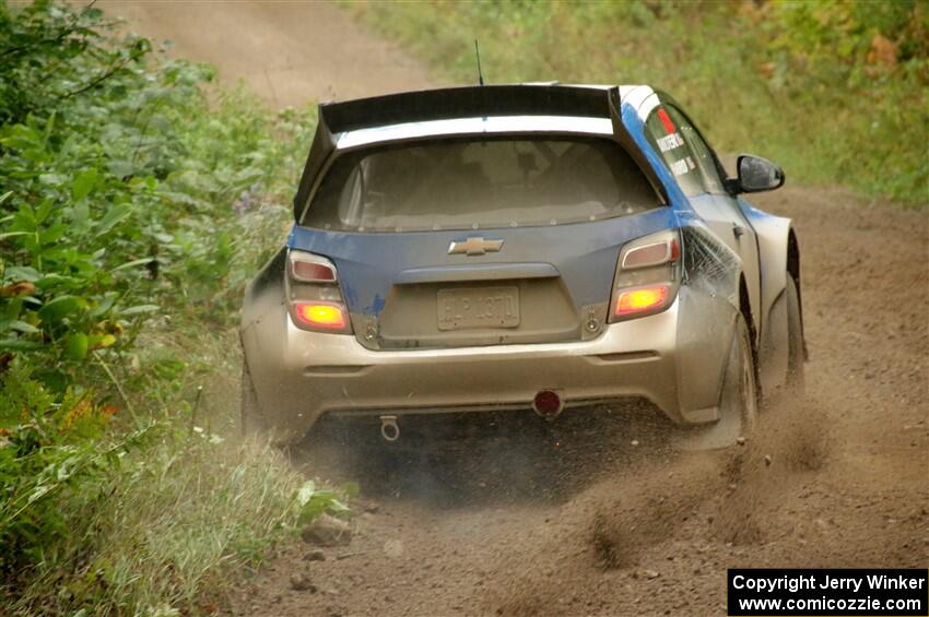 Pat Moro / Ole Holter Chevy Sonic LS on SS5, Steamboat II.