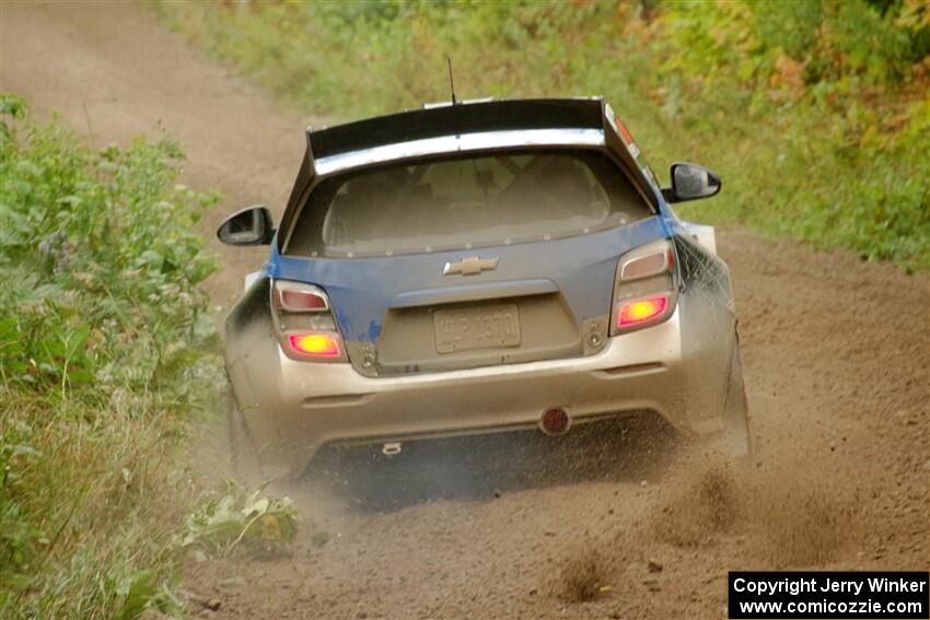 Pat Moro / Ole Holter Chevy Sonic LS on SS5, Steamboat II.