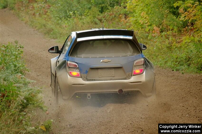 Pat Moro / Ole Holter Chevy Sonic LS on SS5, Steamboat II.