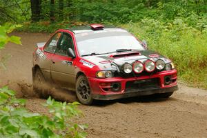 Mark Piatkowski / Claudia Barbera-Pullen Subaru Impreza 2.5RS on SS5, Steamboat II.