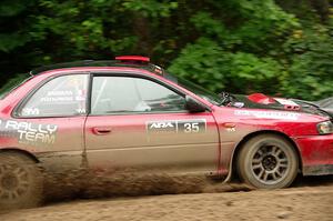 Mark Piatkowski / Claudia Barbera-Pullen Subaru Impreza 2.5RS on SS5, Steamboat II.