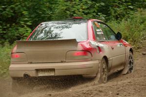 Mark Piatkowski / Claudia Barbera-Pullen Subaru Impreza 2.5RS on SS5, Steamboat II.