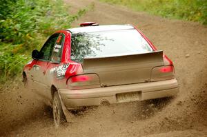 Mark Piatkowski / Claudia Barbera-Pullen Subaru Impreza 2.5RS on SS5, Steamboat II.