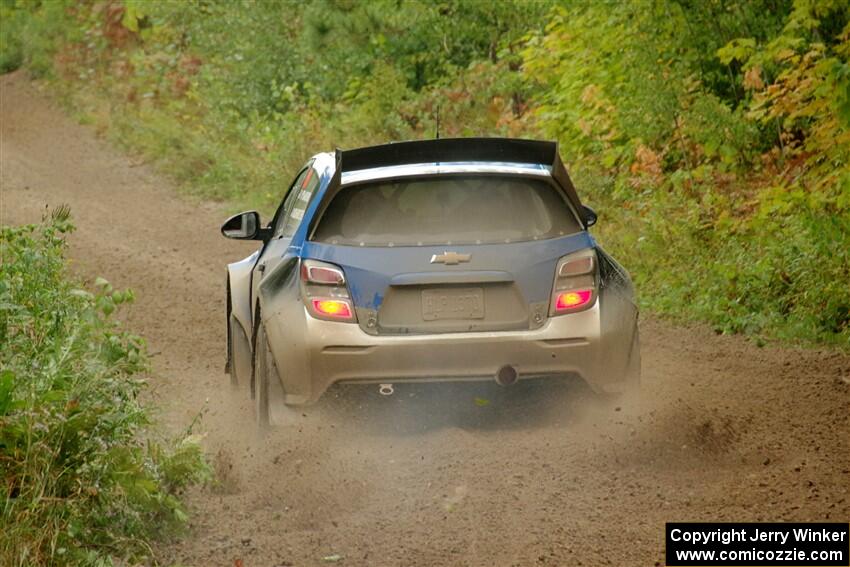 Pat Moro / Ole Holter Chevy Sonic LS on SS5, Steamboat II.