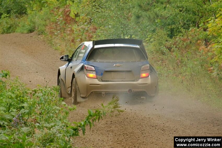 Pat Moro / Ole Holter Chevy Sonic LS on SS5, Steamboat II.