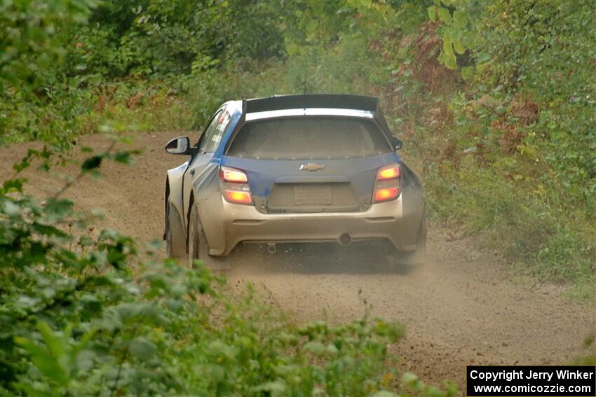 Pat Moro / Ole Holter Chevy Sonic LS on SS5, Steamboat II.