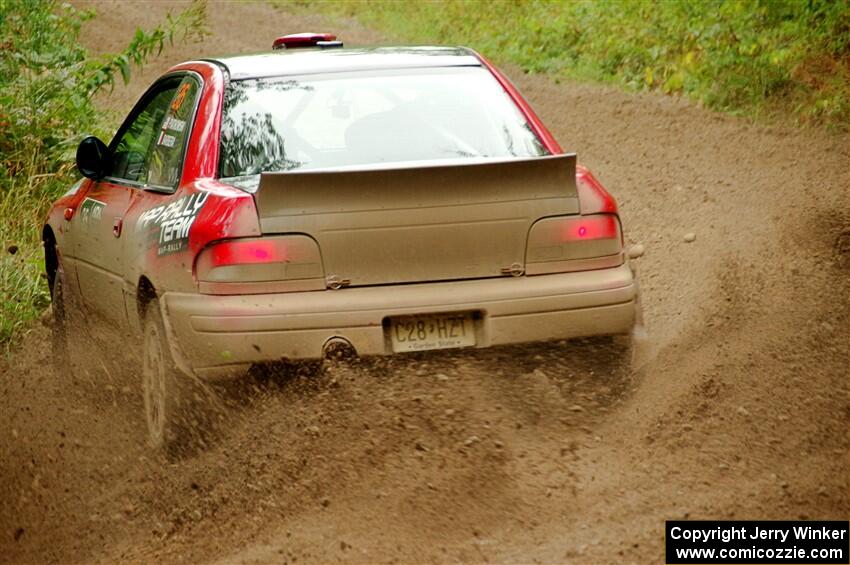 Mark Piatkowski / Claudia Barbera-Pullen Subaru Impreza 2.5RS on SS5, Steamboat II.