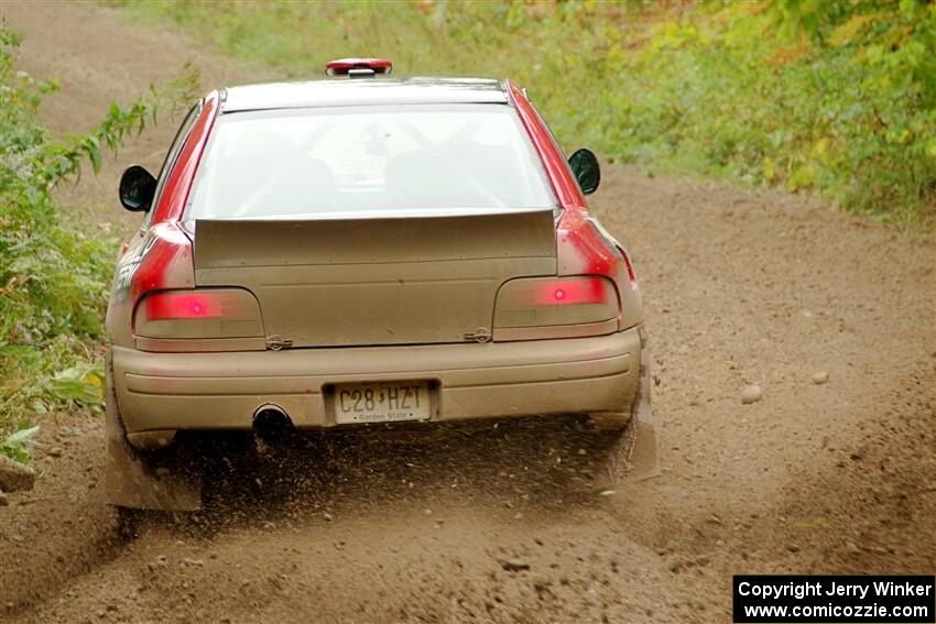 Mark Piatkowski / Claudia Barbera-Pullen Subaru Impreza 2.5RS on SS5, Steamboat II.