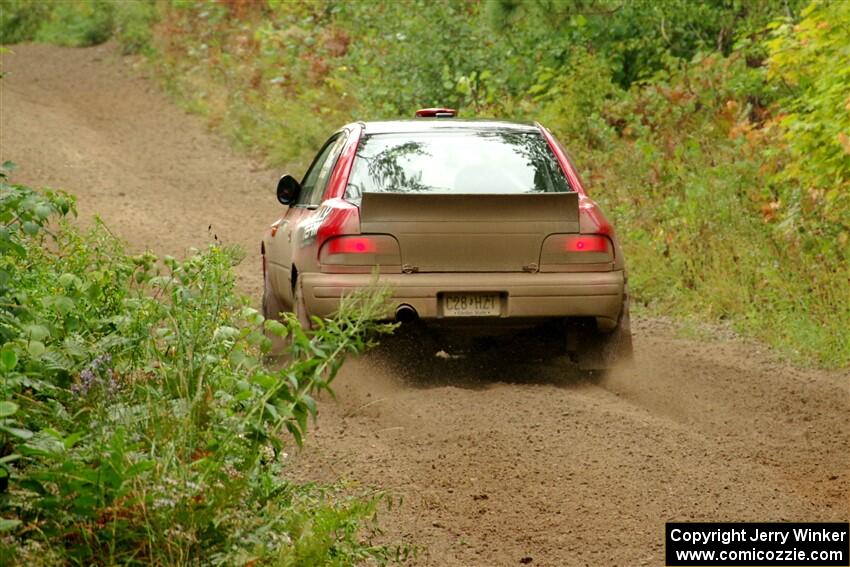 Mark Piatkowski / Claudia Barbera-Pullen Subaru Impreza 2.5RS on SS5, Steamboat II.