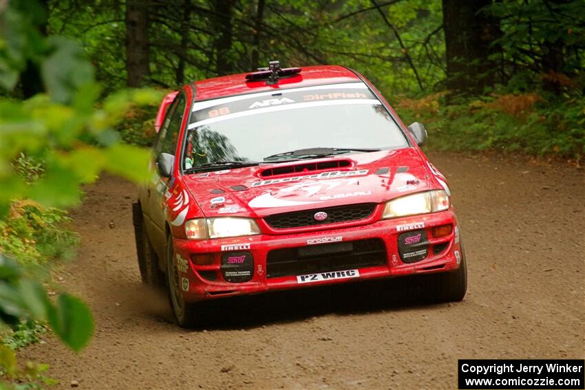 Ele Bardha / Corrina Roshea Subaru WRX STi on SS5, Steamboat II.