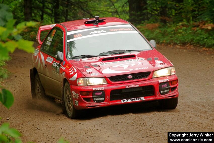 Ele Bardha / Corrina Roshea Subaru WRX STi on SS5, Steamboat II.