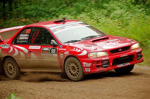 Ele Bardha / Corrina Roshea Subaru WRX STi on SS5, Steamboat II.