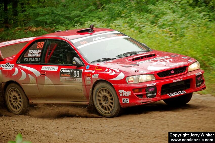 Ele Bardha / Corrina Roshea Subaru WRX STi on SS5, Steamboat II.