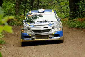 Gary Donoghue / Stephen Joyce Mitsubishi Lancer Evo IX on SS5, Steamboat II.