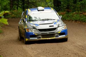 Gary Donoghue / Stephen Joyce Mitsubishi Lancer Evo IX on SS5, Steamboat II.