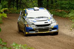 Gary Donoghue / Stephen Joyce Mitsubishi Lancer Evo IX on SS5, Steamboat II.