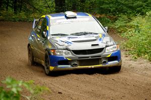 Gary Donoghue / Stephen Joyce Mitsubishi Lancer Evo IX on SS5, Steamboat II.