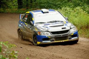 Gary Donoghue / Stephen Joyce Mitsubishi Lancer Evo IX on SS5, Steamboat II.