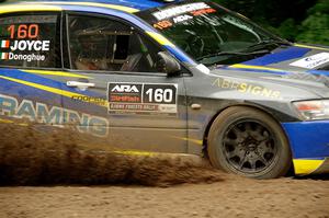 Gary Donoghue / Stephen Joyce Mitsubishi Lancer Evo IX on SS5, Steamboat II.