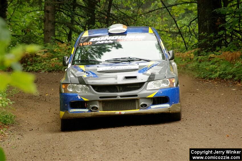 Gary Donoghue / Stephen Joyce Mitsubishi Lancer Evo IX on SS5, Steamboat II.