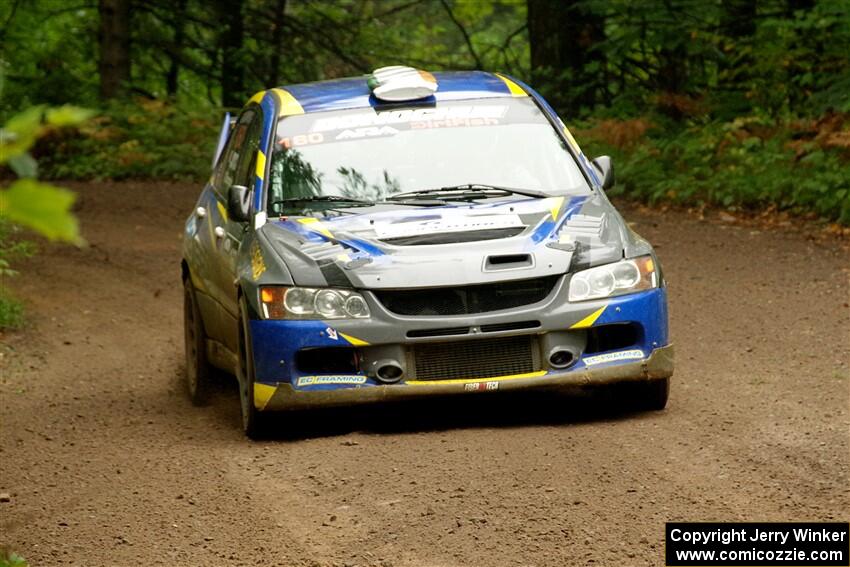 Gary Donoghue / Stephen Joyce Mitsubishi Lancer Evo IX on SS5, Steamboat II.