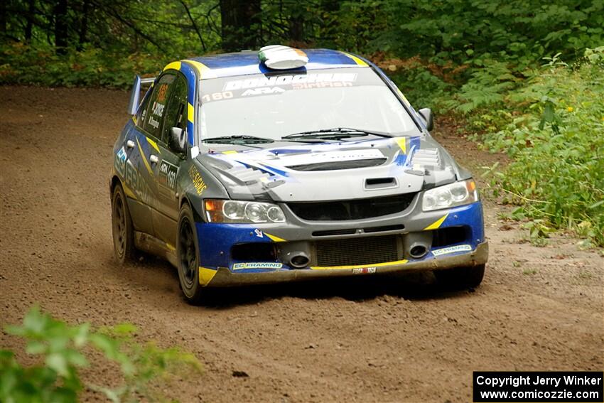 Gary Donoghue / Stephen Joyce Mitsubishi Lancer Evo IX on SS5, Steamboat II.