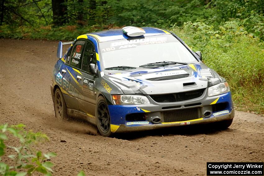 Gary Donoghue / Stephen Joyce Mitsubishi Lancer Evo IX on SS5, Steamboat II.