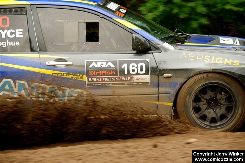 Gary Donoghue / Stephen Joyce Mitsubishi Lancer Evo IX on SS5, Steamboat II.