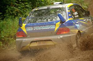 Gary Donoghue / Stephen Joyce Mitsubishi Lancer Evo IX on SS5, Steamboat II.