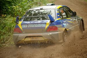 Gary Donoghue / Stephen Joyce Mitsubishi Lancer Evo IX on SS5, Steamboat II.