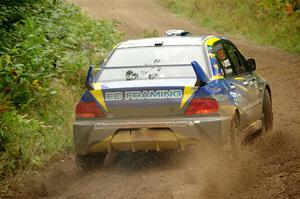 Gary Donoghue / Stephen Joyce Mitsubishi Lancer Evo IX on SS5, Steamboat II.