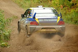 Gary Donoghue / Stephen Joyce Mitsubishi Lancer Evo IX on SS5, Steamboat II.