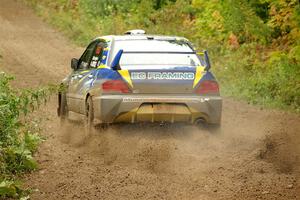 Gary Donoghue / Stephen Joyce Mitsubishi Lancer Evo IX on SS5, Steamboat II.