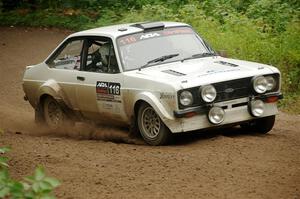 John Hill / Rebecca Ruston Ford Escort Mk II on SS5, Steamboat II.