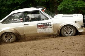 John Hill / Rebecca Ruston Ford Escort Mk II on SS5, Steamboat II.